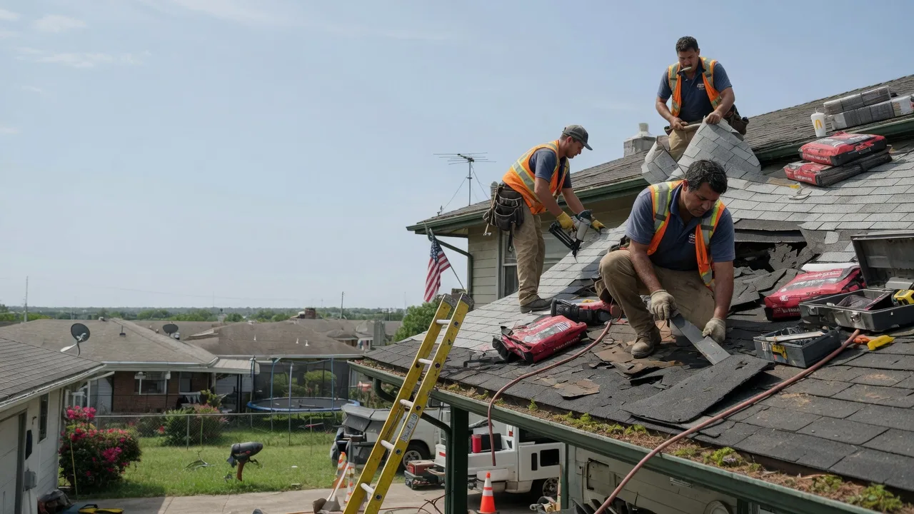 Roof Repair in Covington, OK near me